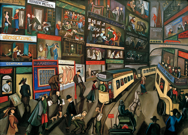 Berliner Straßenszene